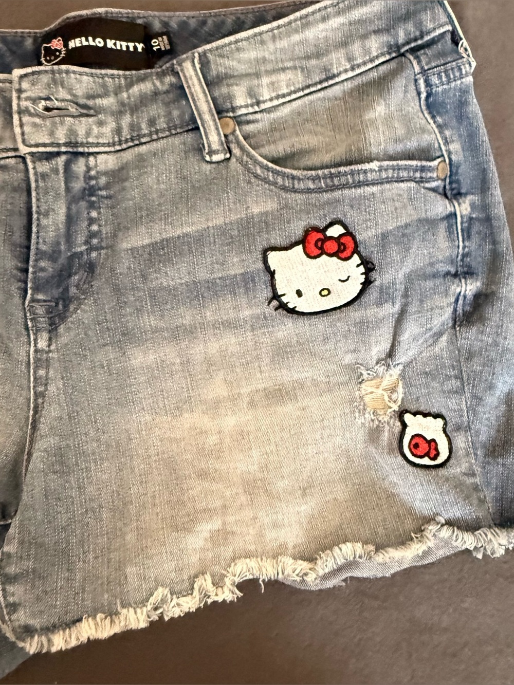 Torrid Sanrio Hello Kitty Denim Shorts